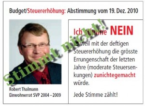 Nein-Beste Errungenschaft Steuersenkung-stimmt-nicht