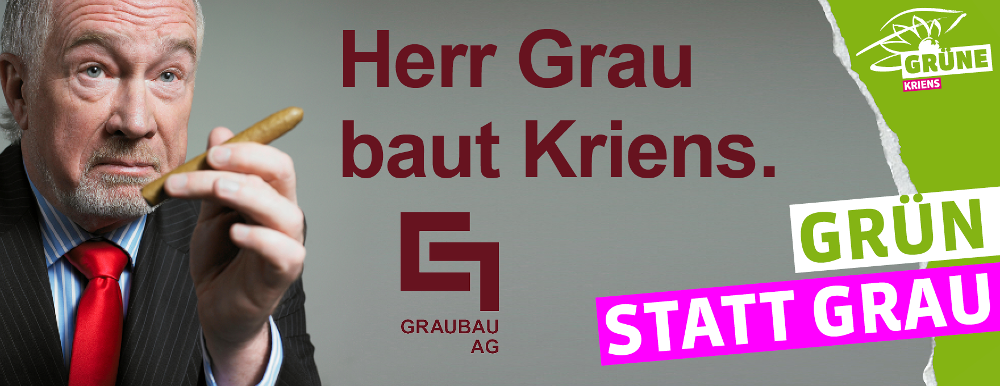 Herr Grau baut Kriens!